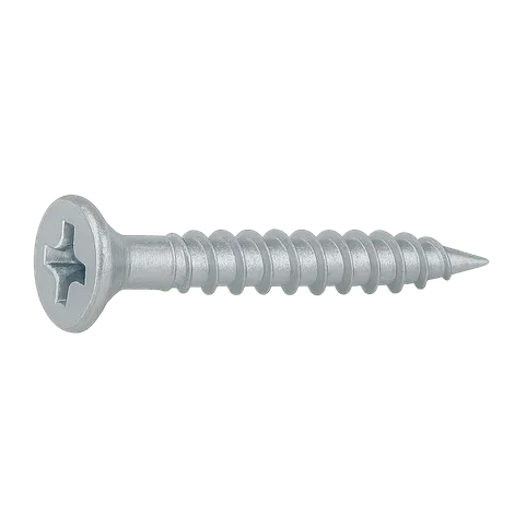 Саморез оконный 4,1х25 мм острый белый цинк